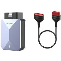 MUCAR OBD2-Diagnosegerät OBD Tester OBD2 Bluetooth Auto Diagnosegerät mit CAN FD & 15 Reset, Komplett-Set, Komplett-Set, Intelligentes KI-Diagnosegerät, Wireless