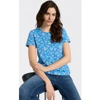 Ragwear Kurzarmshirt MINTTA FLOWER O mit sommerlichem Print