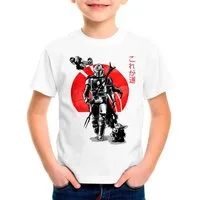 style3 T-Shirt Mando Sunset yoda star the mandalorian wars