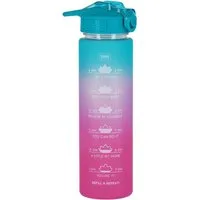 Legami Trinkflasche Motivierende Trinkflasche - Love Yourself - Sunrise Vibes