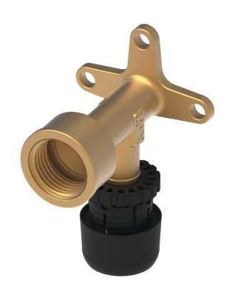 Tece logo-Ax Wandscheibe, 57 mm Länge, Dim. 16 x Rp 1/2", Siliziumbronze, 8803502 8803502