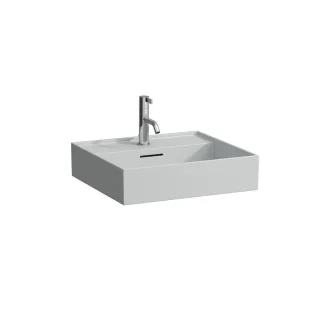 LAUFEN Aufsatzwaschtisch Kartell · LAUFEN 500x460, grau matt, 8.1633.2.759.104.1 H8163327591041