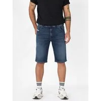 Diesel Jeansshorts Slim Fit JoggJeans - D-KROOSHORT R69ZW Elastischer Bund mit Zugband, hoher Stretch