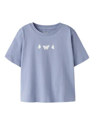NAME IT - NMFFUTIA SS NREG TOP BOX Purple Impression - Gr. - 98