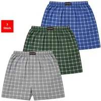 Fashionschmiede Webboxer Herren Webboxer Baumwolle Boxershort 3er & 6er Pack Sparpack S - 6XL (Spar-Set, 3-St., 3er-Pack) Bequemer Schnitt ohne Einengen