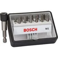 Robust Line Schrauberbit-Set M Extra-Hart, 12+1-teilig, Bit-Satz