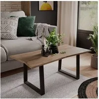 Vicco Couchtisch Yan, Artisan, 100 x 50 cm (1-St)