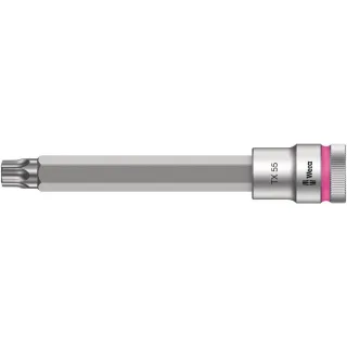 Wera 8767 C HF TORX Zyklop Bitnuss mit 1/2"-Antrieb mit Haltefunktion Leuchtpink - 05003857001