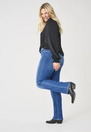 ONLY CARMAKOMA - CARSUI MID SLIM DNM DIA364 NOOS Medium Blue Denim - Gr. - 48/32