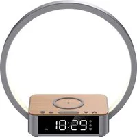 Northpoint Tageslichtwecker mit Wireless Charging LED Schlaftimer Sonnenaufgang Snooze