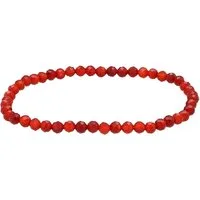 Lebensquelle Plus Armband Facettiert 4 mm, 19 cm Länge, Inklusive Edelsteinkarte