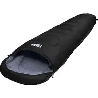 EXPLORER Mumienschlafsack TRAMP Camping Schlafsack 230x80x55cm Outdoor (9°C bis -9°C warm Frühling/Sommer/Herbst Reise Festival), kombinierbar leicht 1300g