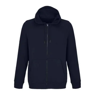 SOLS - "Calipso" Hoodie mit durchgehendem Reißverschluss für Herren/Damen Unisex (Dunkelblau)