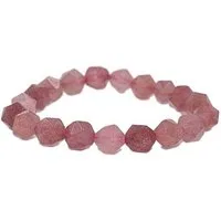 Firetti Armband Schmuck Geschenk Facettschliff, Made in Germany - mit Labradorit oder facettiertem Quarz