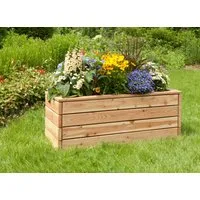 KONIFERA Pflanzkübel aus langlebigem Lärchenholz, BxTxH: 80x40x43 cm