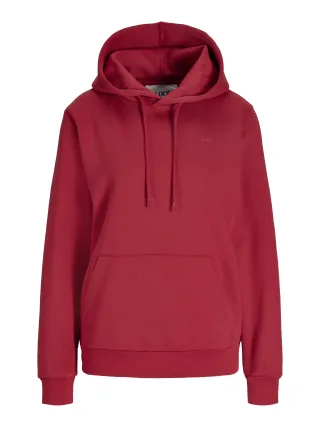 JJXX - JXABBIE RLX LS EVERY HOOD SWT NOOS Scarlet Sage - Gr. - S
