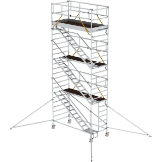 Munk Rollgerüst SG 1,35 x 3,0 m mit Schrägaufstiegen & Ausleger - 167321