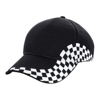 Beechfield - "Grand Prix" Kappe (Schwarz)