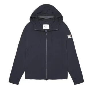 Aquascutum Active Kapuzen-stretch-windbreaker, Marineblau