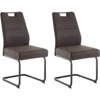 HELA Esszimmerstuhl Lena (Set, 2 St), 1, 2 und 4 Stück, mit Federkern Polsterung, Schwingstuhl