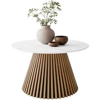 Lookway Couchtisch MISTY mit Lamellenbasis