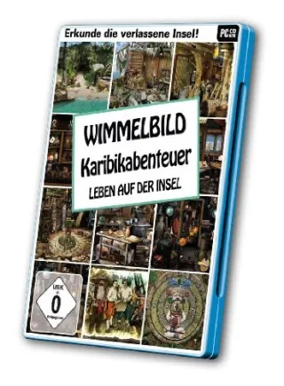 Wimmelbild Karibikabenteuer: Leben auf der Insel