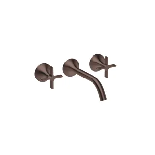 Dornbracht Waschtisch-Wandbatterie ohne Ablaufgarnitur VAIA 36712809 Dark Bronze gebürstet (PVD),367 36712809-43