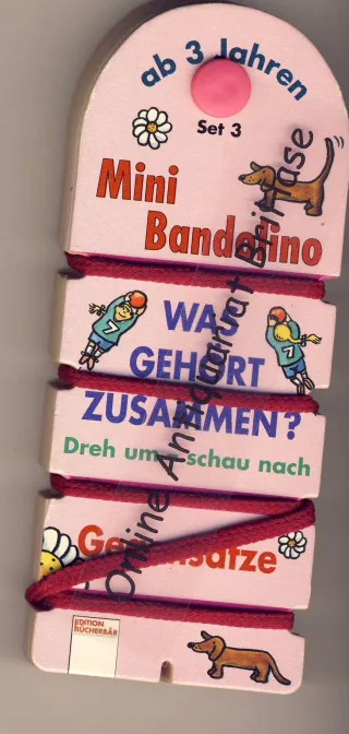 MiniBandolino (Spiele) Set.3 Gegensätze (Spiel)