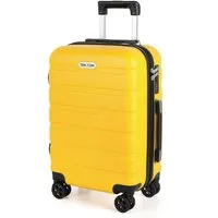 TAN.TOMI Handgepäckkoffer Koffer Hartschale Leicht Reisekoffer ABS Geräumig Haltbar(M L XL), 4 Rollen, Trolley Handgepäck Große Kapazität mit 4 Rollen und Zahlenschloss