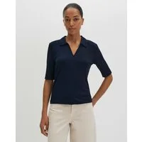 someday Poloshirt Kirosa polo Basicshirt aus Jersey mit Polokragen Schmale Passform, leicht verkürzt für moderne Silhouette