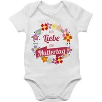 Shirtracer Shirtbody Alles Liebe zum Muttertag (1-tlg) Muttertagsgeschenk