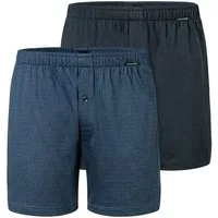 Schiesser Boxer Boxershorts (2-St) unterhose unterwäsche boxershort