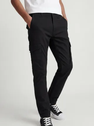 JACK&JONES - JPSTPAUL JJFLAKE AKM 542 NOOS JNR Black - Gr. - 158