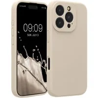 kwmobile Handyhülle Handyhülle für Apple iPhone 16 Pro Hülle, gummierte Handy Silikon Case - Schutzhülle Cover