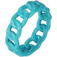 Firetti Fingerring Schmuck Geschenk Edelstahl Ring Damenring Herrenring Panzerkette Color