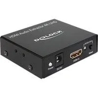 HDMI Stereo / 5.1 Kanal Audio Extractor 4K, Adapter schwarz
