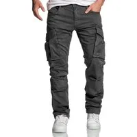 Amaci&Sons Chinohose WYATT Cargo Jogger-Chino Herren Cargo Jogger Chino Hose Jeans