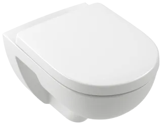 Villeroy & Boch Tiefspül-WC O.novo 5660C0 360x520x352mm Rund wandh Abg waagr m TwistFlushe3 weAlpin 5660C001