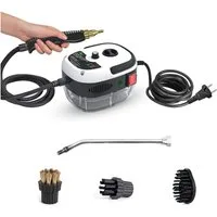 TUWENA Dampfreiniger Dampfreiniger, 2500W Handdampfreiniger mit Bürstenköpfen