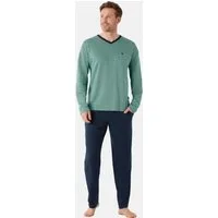 Hajo Pyjama Klima-Light (Set, 2 tlg) Schlafanzug - Baumwolle - Atmungsaktiv