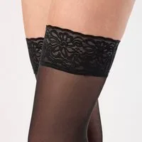 Merry Style Halterlose Strümpfe Damen Feinstrümpfe 15 DEN MSSS005