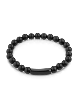Zeeme Stainless Steel Armband Edelstahl/PVD schwarz