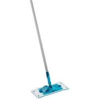 Leifheit Wischmopp Bodenwischer mit Microfaser Wischbezug und 360 Grad Gelenk