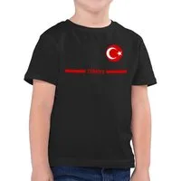 Shirtracer T-Shirt Türkei Trikot Wappen, Türkiye mit Stolz, Türkisches Fan-Motiv (1-tlg) 2026 Fussball WM Fanartikel