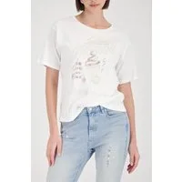 Monari T-Shirt Shirt Ice Cream Regular fit mit Gelato-Print