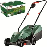 BOSCH Elektrorasenmäher EasyRotak 32-220, 32 cm Schnittbreite, für kleine und mittelgroße Rasenflächen, inkl. 2 Messer