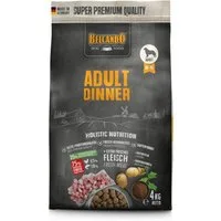 Belcando Adult Dinner - besonders gut verträgliches Trockenfutter mit Geflügel, Trockenfutter für: Hunde
