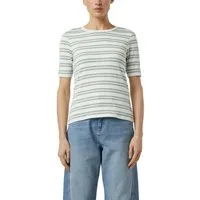 comma T-Shirt im Streifen-Design
