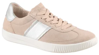 Legero Sneaker "SILENCE", Retro Sneaker, Schnürschuh mit zusätzlichem Innenreißverschluss