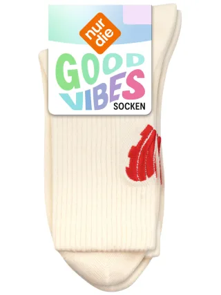 NUR DIE Unisex Socken Good Vibes